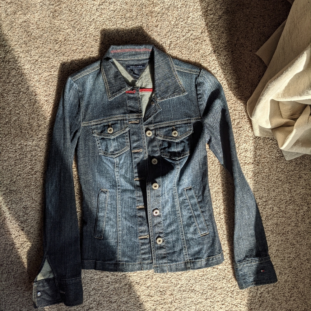 Tommy Hilfiger jean jacket XS